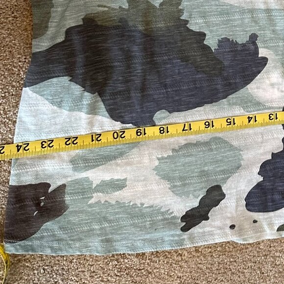 Mystree Brand Casual Dress multi color Green, grey and cream Size Large - Picture 2 of 4